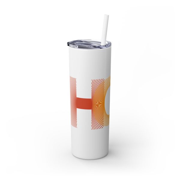 HOPE Skinny Tumbler with Straw, 20oz