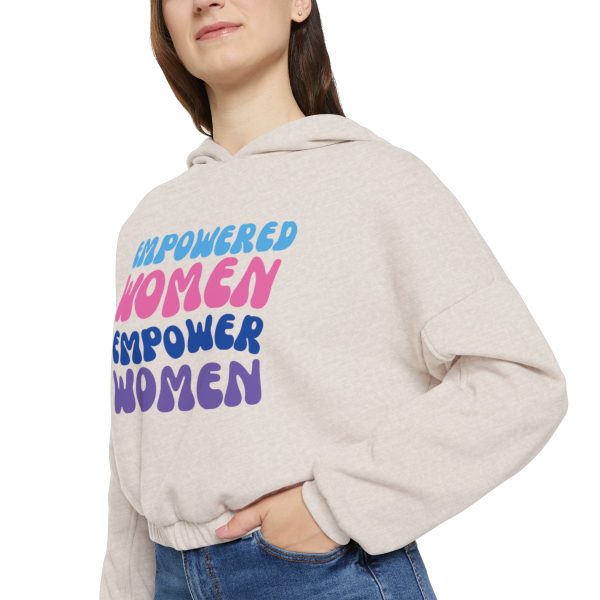 Women's Cinched Bottom Hoodie