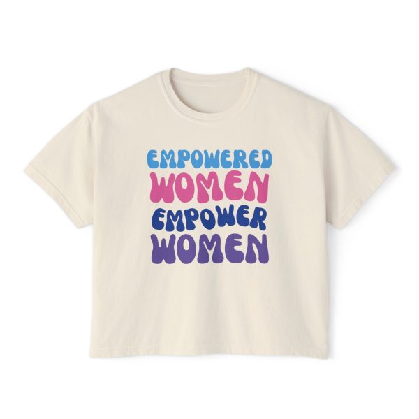 Empowered Women Empower Women - Women's Boxy Tee - Image 2