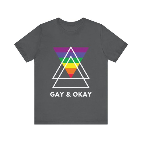 Gay and OK - Short Sleeve Tee - Image 176