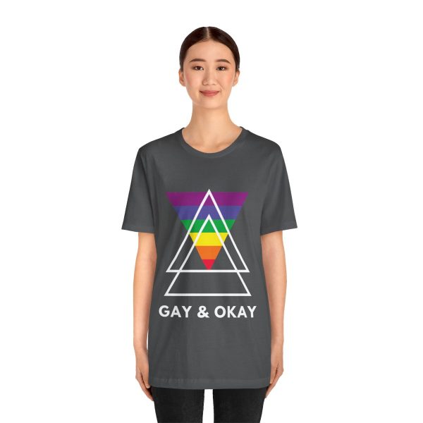 Gay and OK - Short Sleeve Tee - Image 185