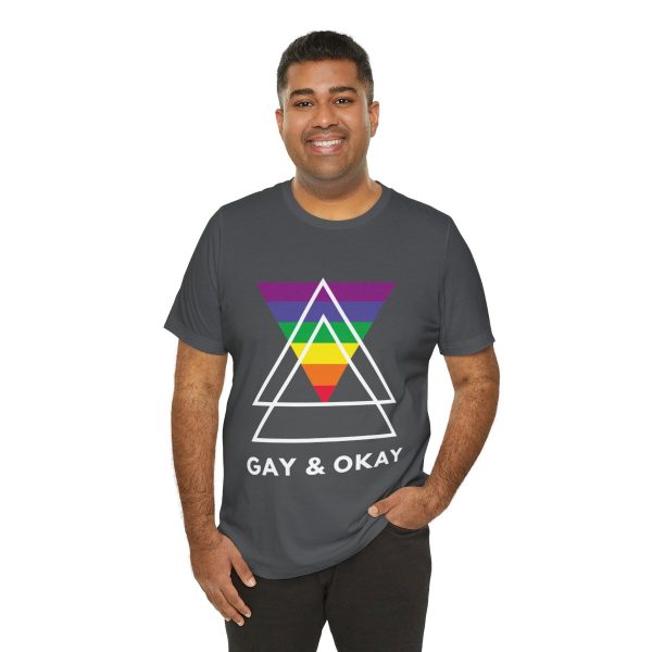 Gay and OK - Short Sleeve Tee - Image 190