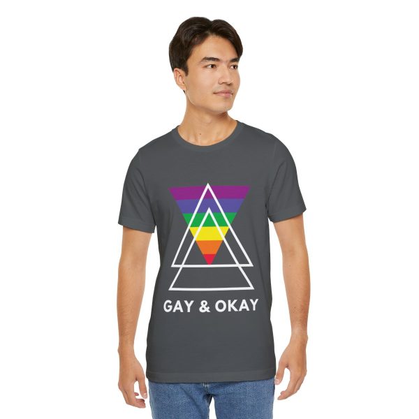 Gay and OK - Short Sleeve Tee - Image 194