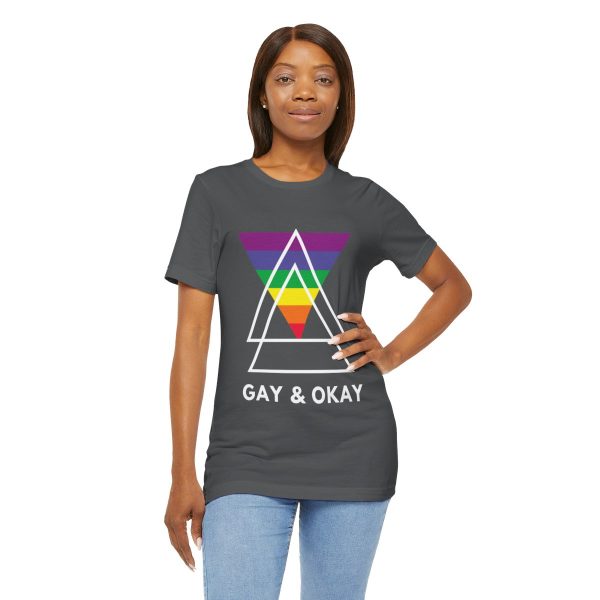 Gay and OK - Short Sleeve Tee - Image 196