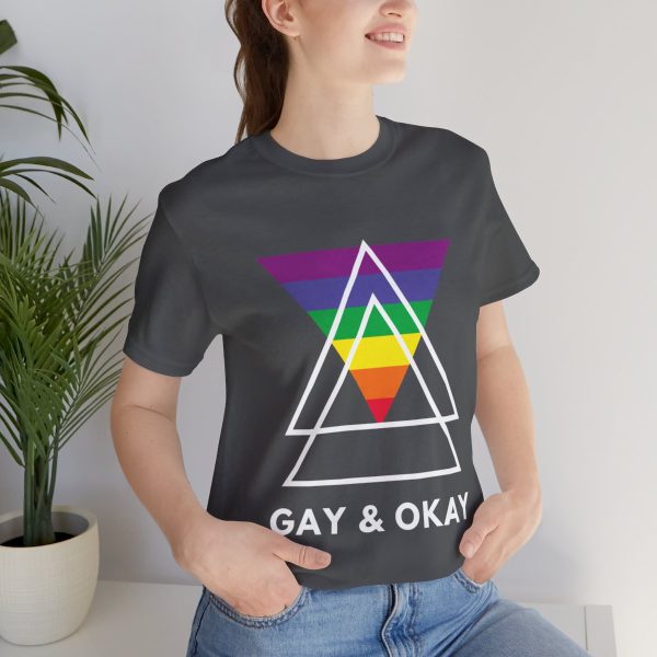 Gay and OK - Short Sleeve Tee - Image 198