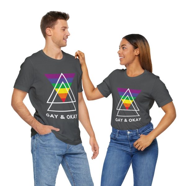 Gay and OK - Short Sleeve Tee - Image 199