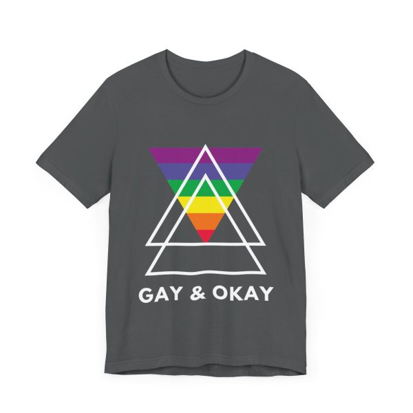 Gay and OK - Short Sleeve Tee - Image 178