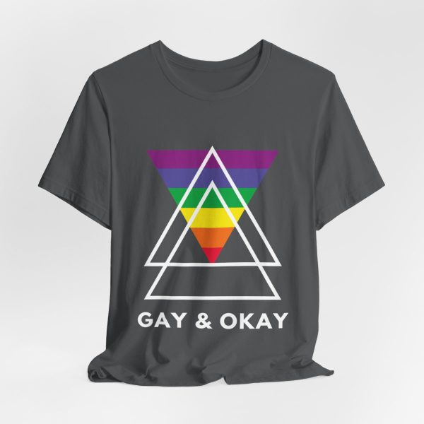 Gay and OK - Short Sleeve Tee - Image 181