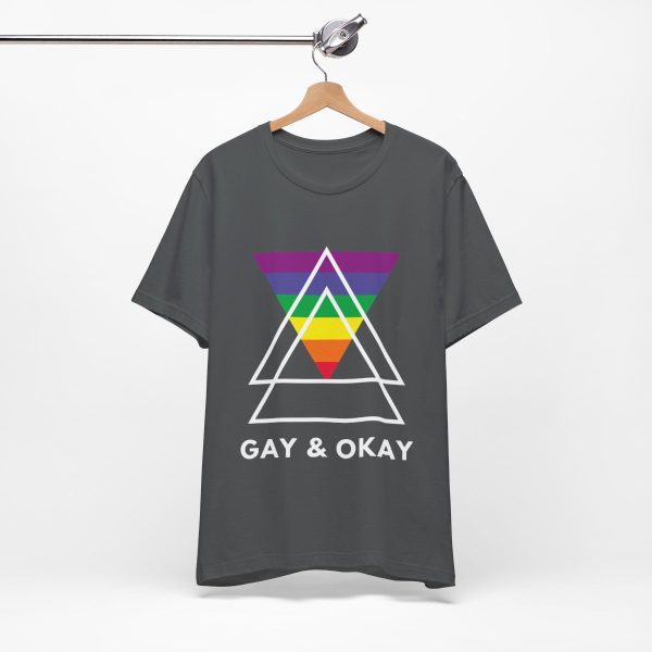 Gay and OK - Short Sleeve Tee - Image 175