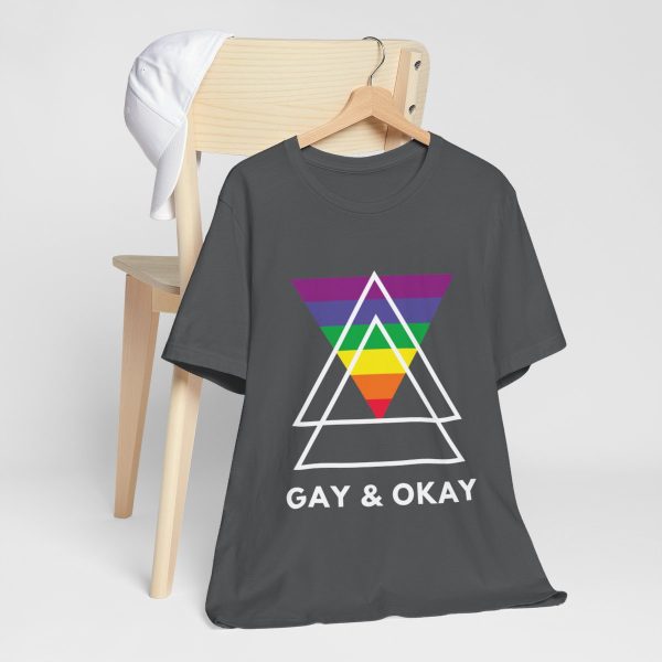 Gay and OK - Short Sleeve Tee - Image 182