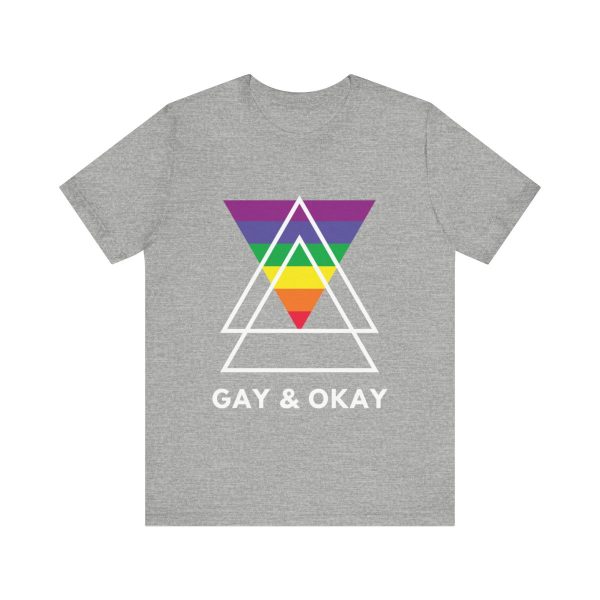 Gay and OK - Short Sleeve Tee - Image 147