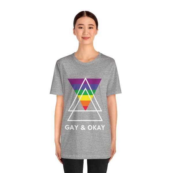 Gay and OK - Short Sleeve Tee - Image 156