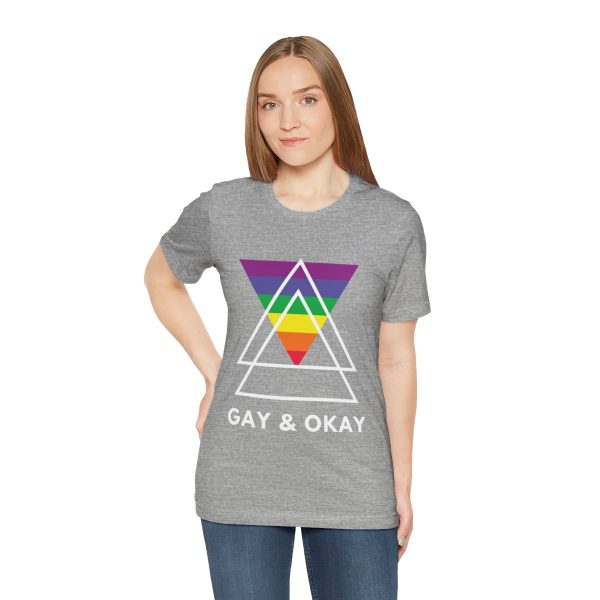 Gay and OK - Short Sleeve Tee - Image 158