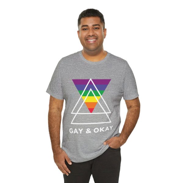 Gay and OK - Short Sleeve Tee - Image 161