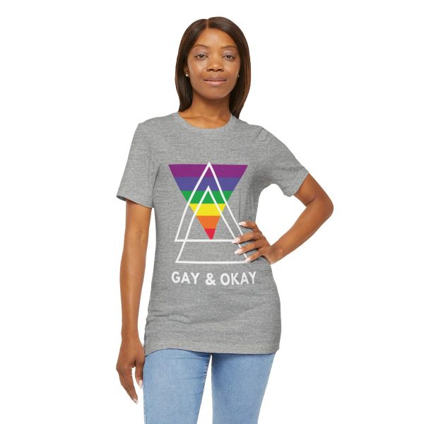 Gay and OK - Short Sleeve Tee - Image 167