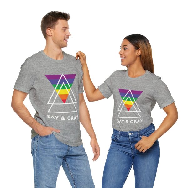 Gay and OK - Short Sleeve Tee - Image 170