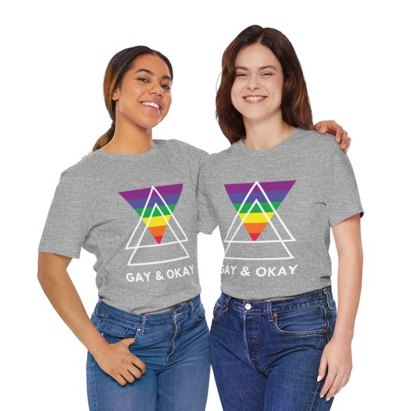 Gay and OK - Short Sleeve Tee - Image 172