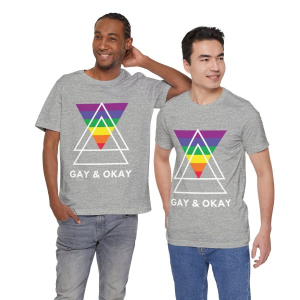 Gay and OK - Short Sleeve Tee - Image 173