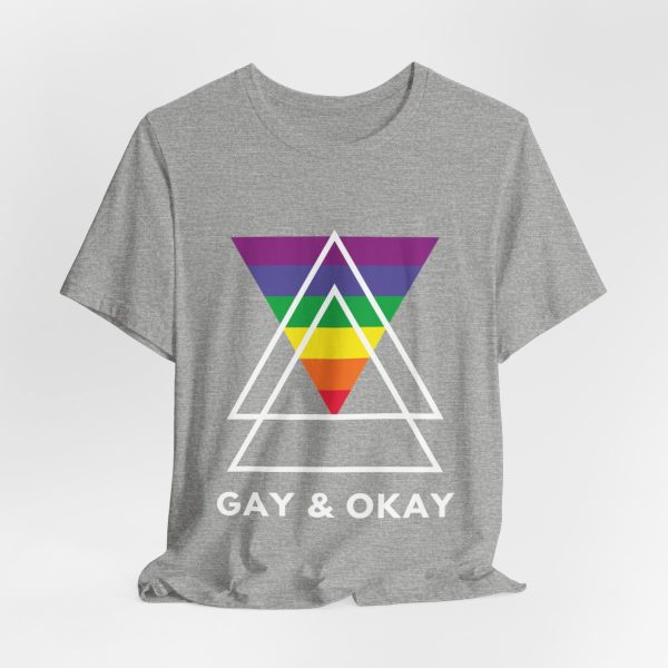 Gay and OK - Short Sleeve Tee - Image 152