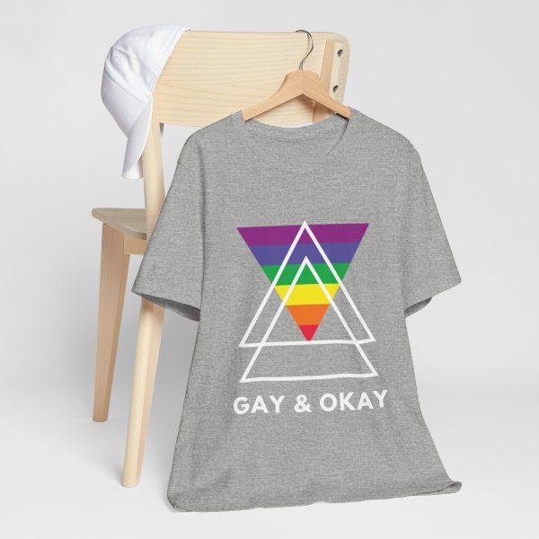 Gay and OK - Short Sleeve Tee - Image 153