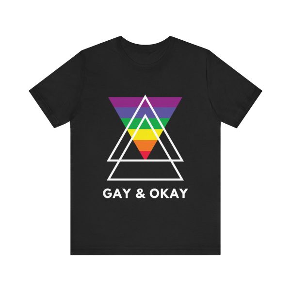 Gay and OK - Short Sleeve Tee - Image 60