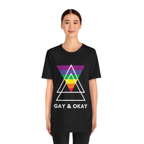 Gay and OK - Short Sleeve Tee - Image 69