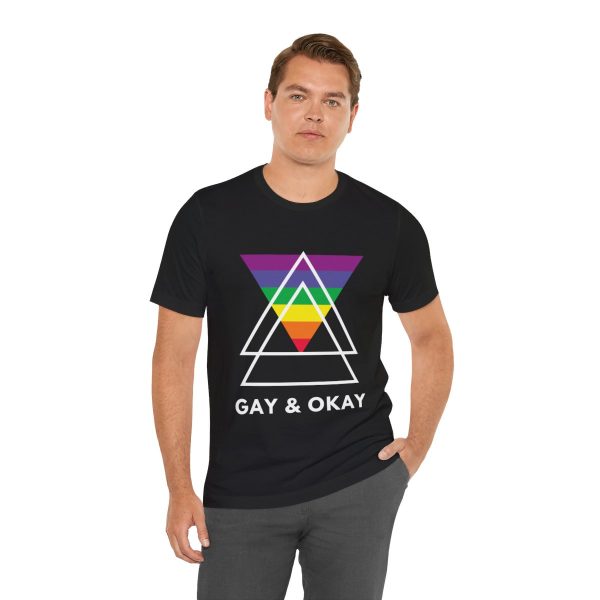 Gay and OK - Short Sleeve Tee - Image 72