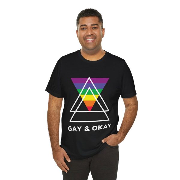 Gay and OK - Short Sleeve Tee - Image 74