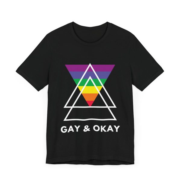 Gay and OK - Short Sleeve Tee - Image 62