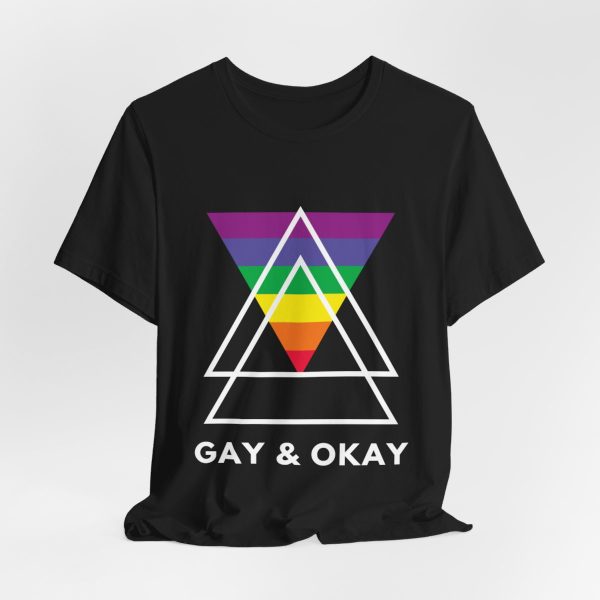 Gay and OK - Short Sleeve Tee - Image 65