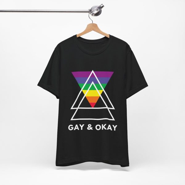 Gay and OK - Short Sleeve Tee - Image 59