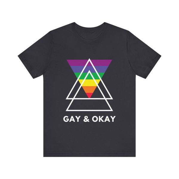 Gay and OK - Short Sleeve Tee - Image 118