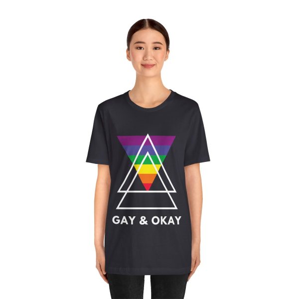 Gay and OK - Short Sleeve Tee - Image 127