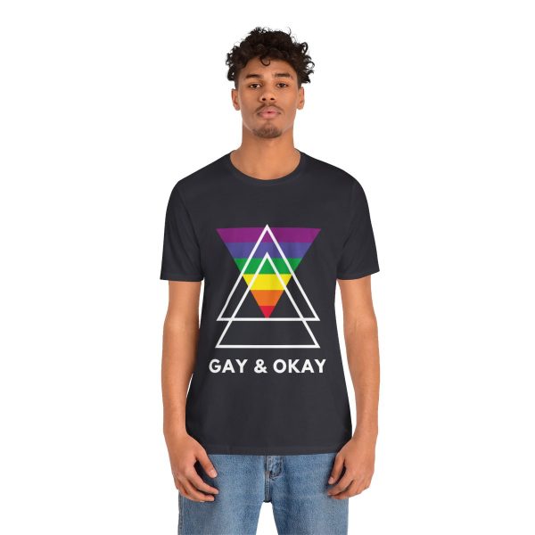 Gay and OK - Short Sleeve Tee - Image 128