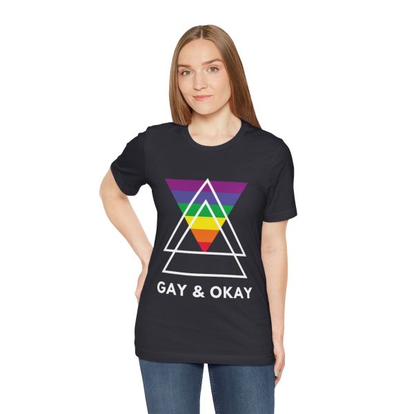 Gay and OK - Short Sleeve Tee - Image 129