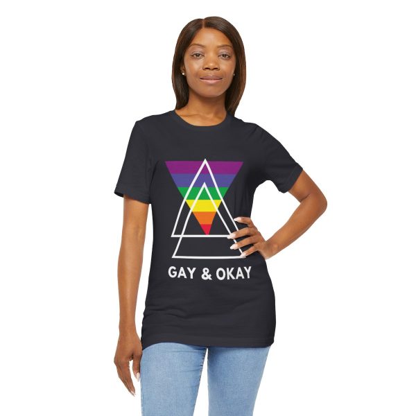 Gay and OK - Short Sleeve Tee - Image 138