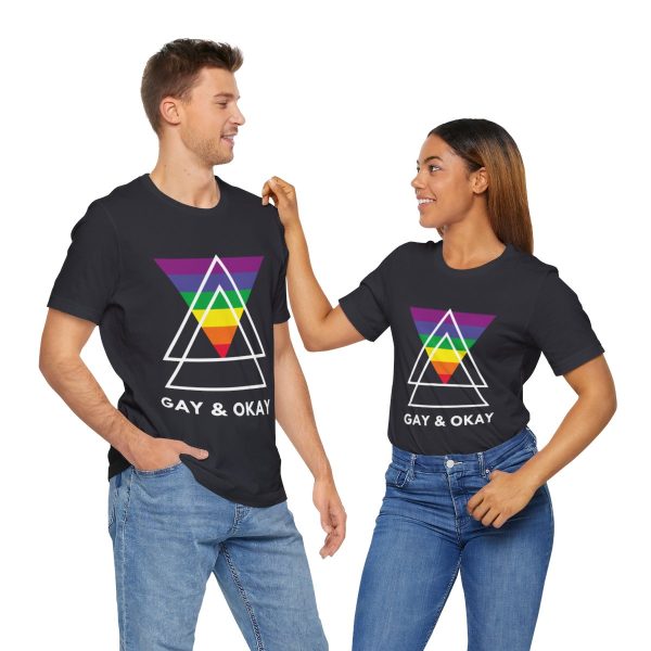 Gay and OK - Short Sleeve Tee - Image 141