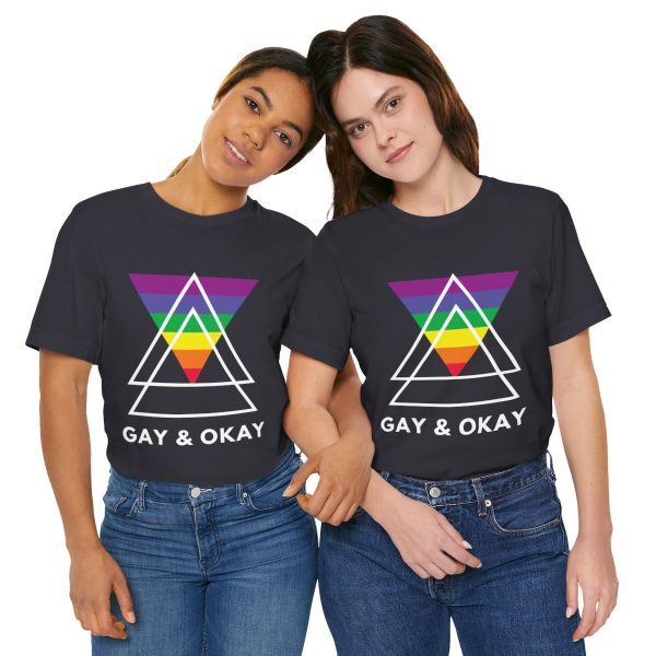 Gay and OK - Short Sleeve Tee - Image 142