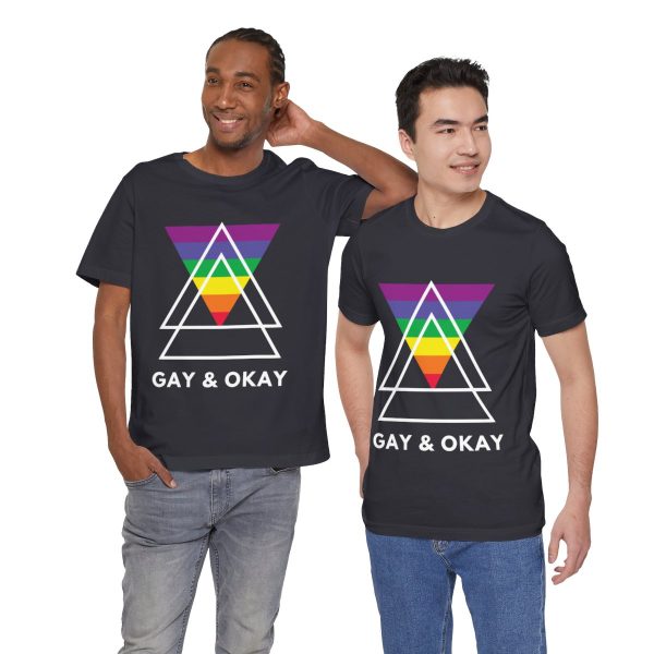 Gay and OK - Short Sleeve Tee - Image 144