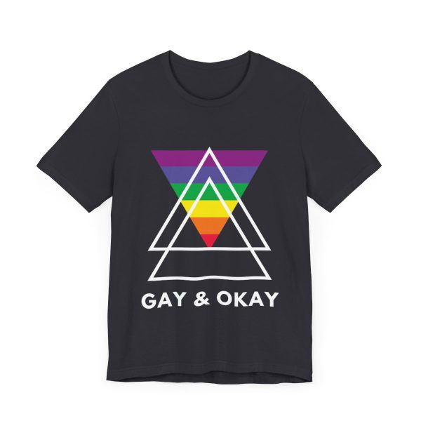 Gay and OK - Short Sleeve Tee - Image 120