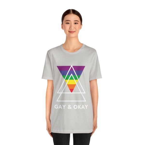 Gay and OK - Short Sleeve Tee - Image 98