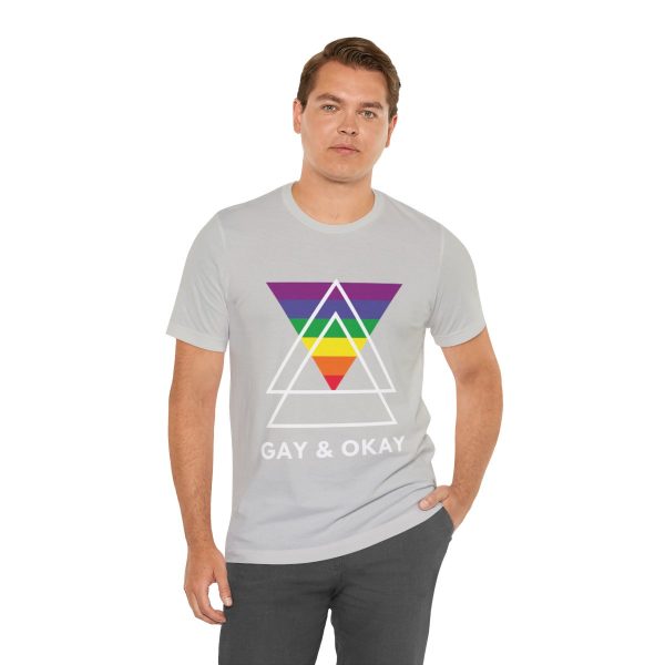 Gay and OK - Short Sleeve Tee - Image 101