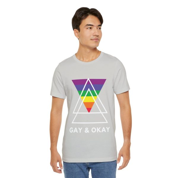 Gay and OK - Short Sleeve Tee - Image 107