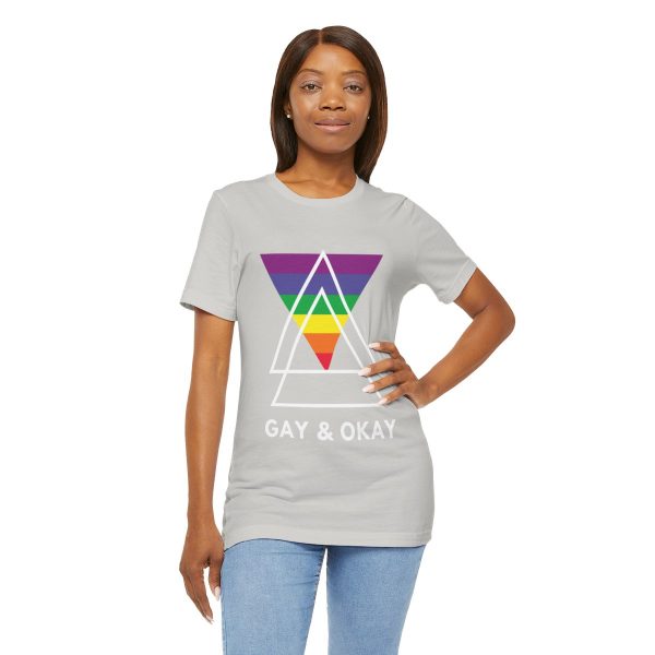 Gay and OK - Short Sleeve Tee - Image 109