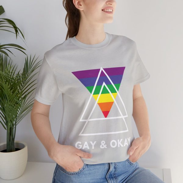 Gay and OK - Short Sleeve Tee - Image 111