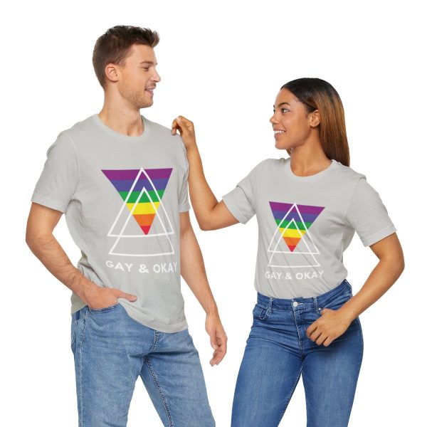 Gay and OK - Short Sleeve Tee - Image 112