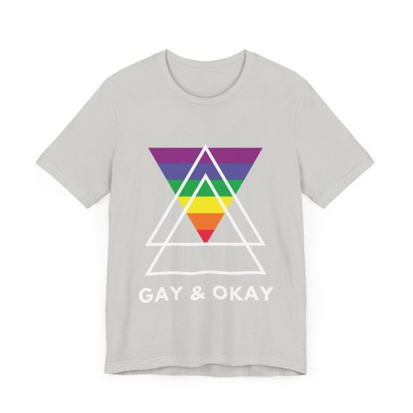 Gay and OK - Short Sleeve Tee - Image 91