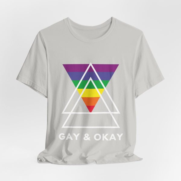 Gay and OK - Short Sleeve Tee - Image 94