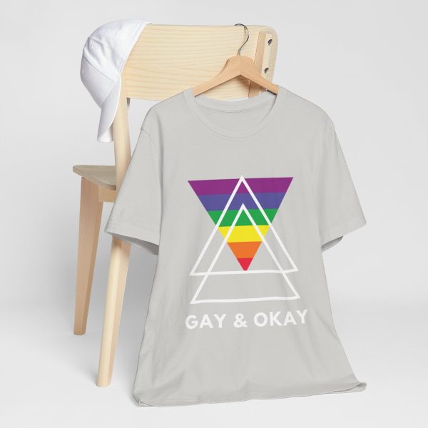 Gay and OK - Short Sleeve Tee - Image 95