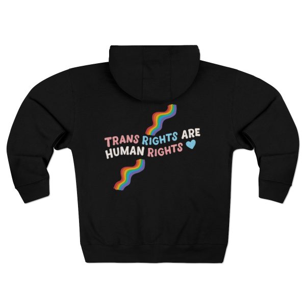 Trans Rights are Human Rights - Zip Hoodie